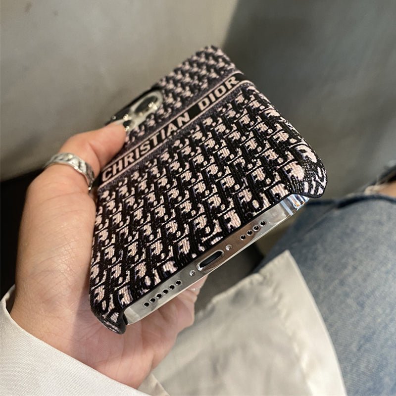 Luxury CD iPhone Case Black - The Luxe Case