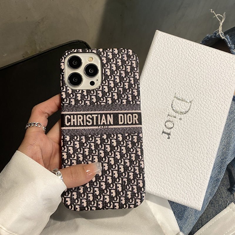 Luxury CD iPhone Case Black - The Luxe Case