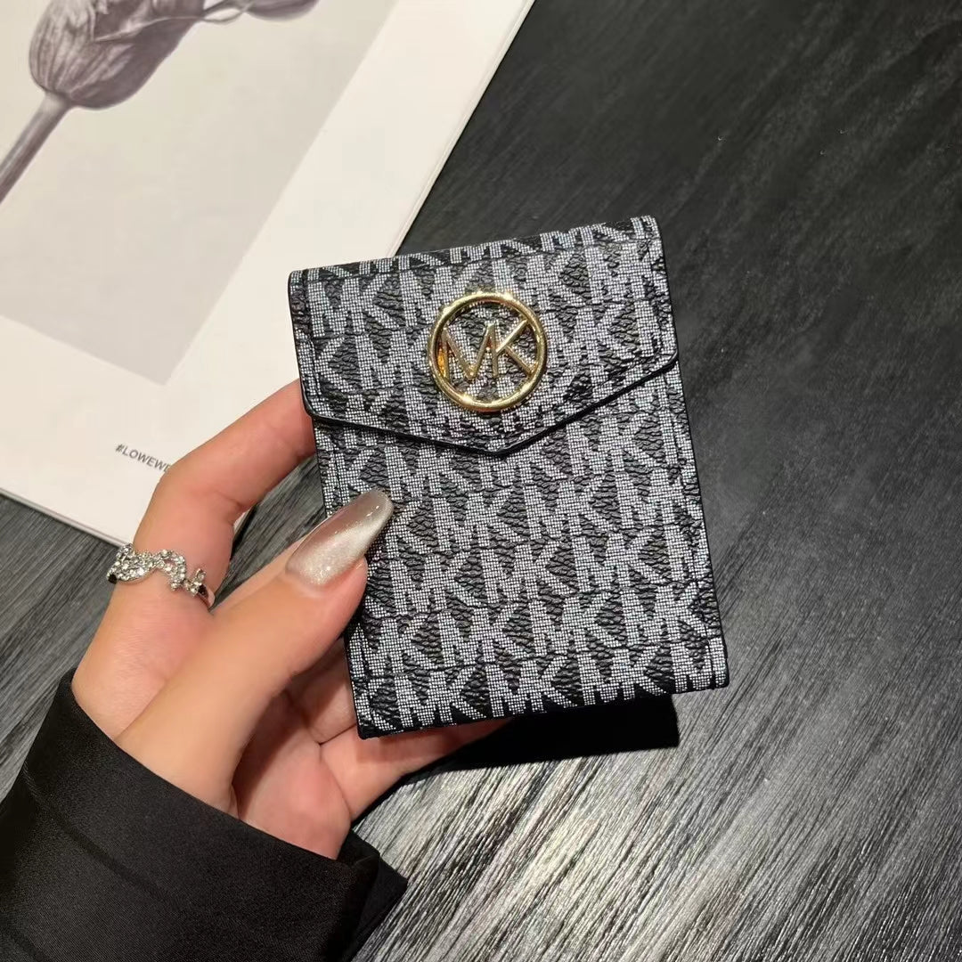 Luxury MK & CO -inspired monogram card holder wallets - The Luxe Case