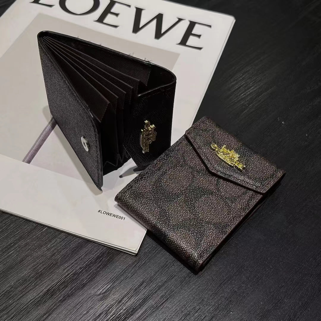 Luxury MK & CO -inspired monogram card holder wallets - The Luxe Case