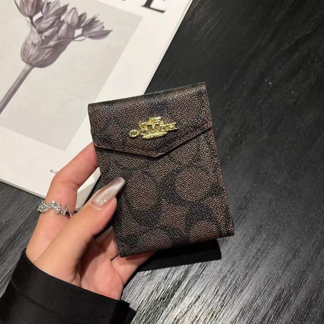 Luxury MK & CO -inspired monogram card holder wallets - The Luxe Case