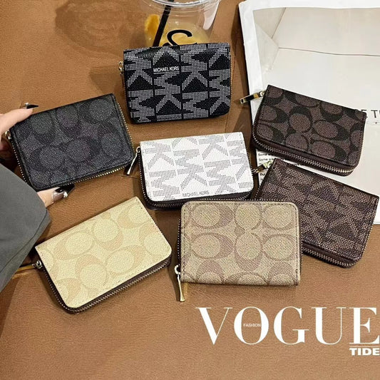Luxury MK & Co-inspired zipper wallet collection - The Luxe Case