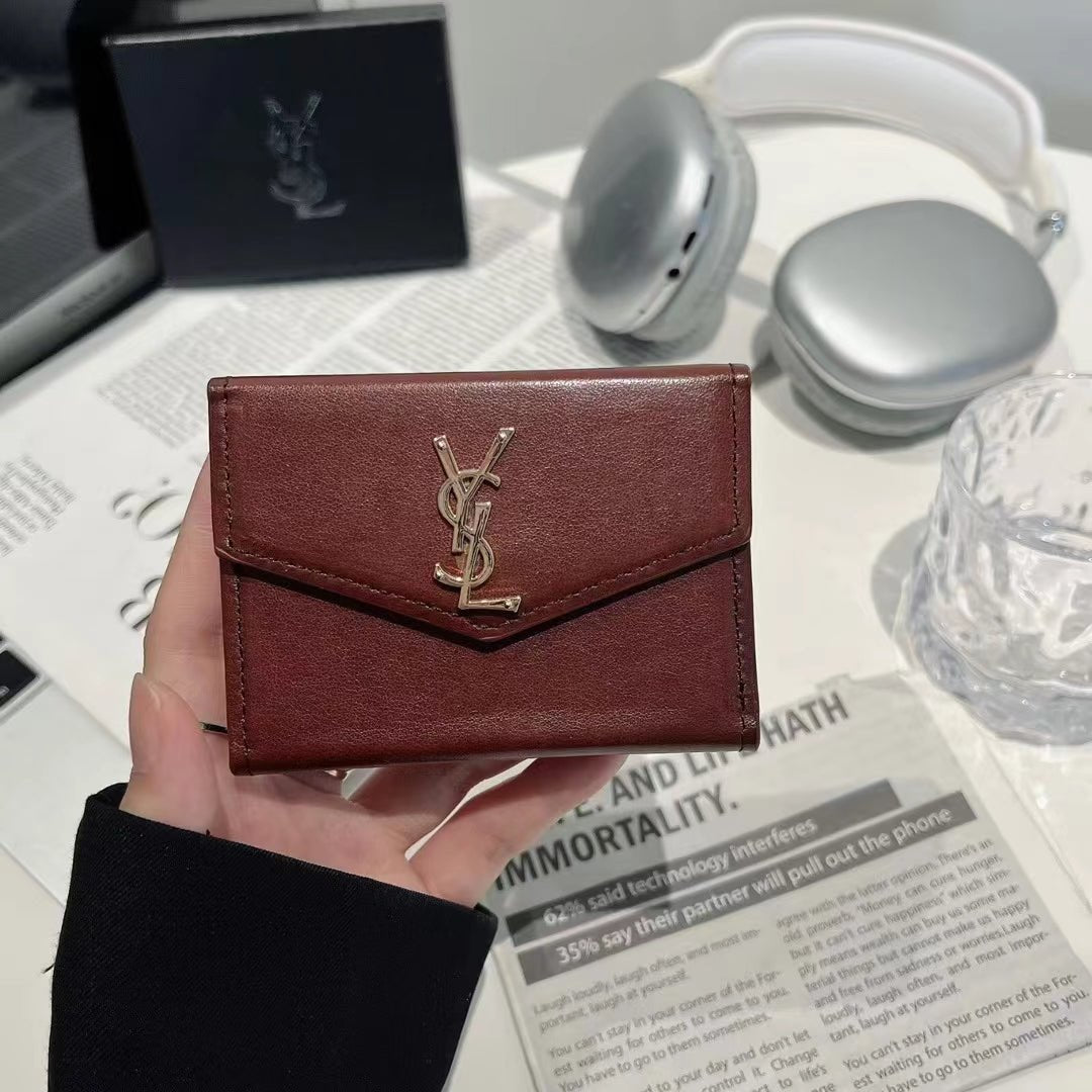 Luxury YSL-Inspired Monogram Card Case - The Luxe Case