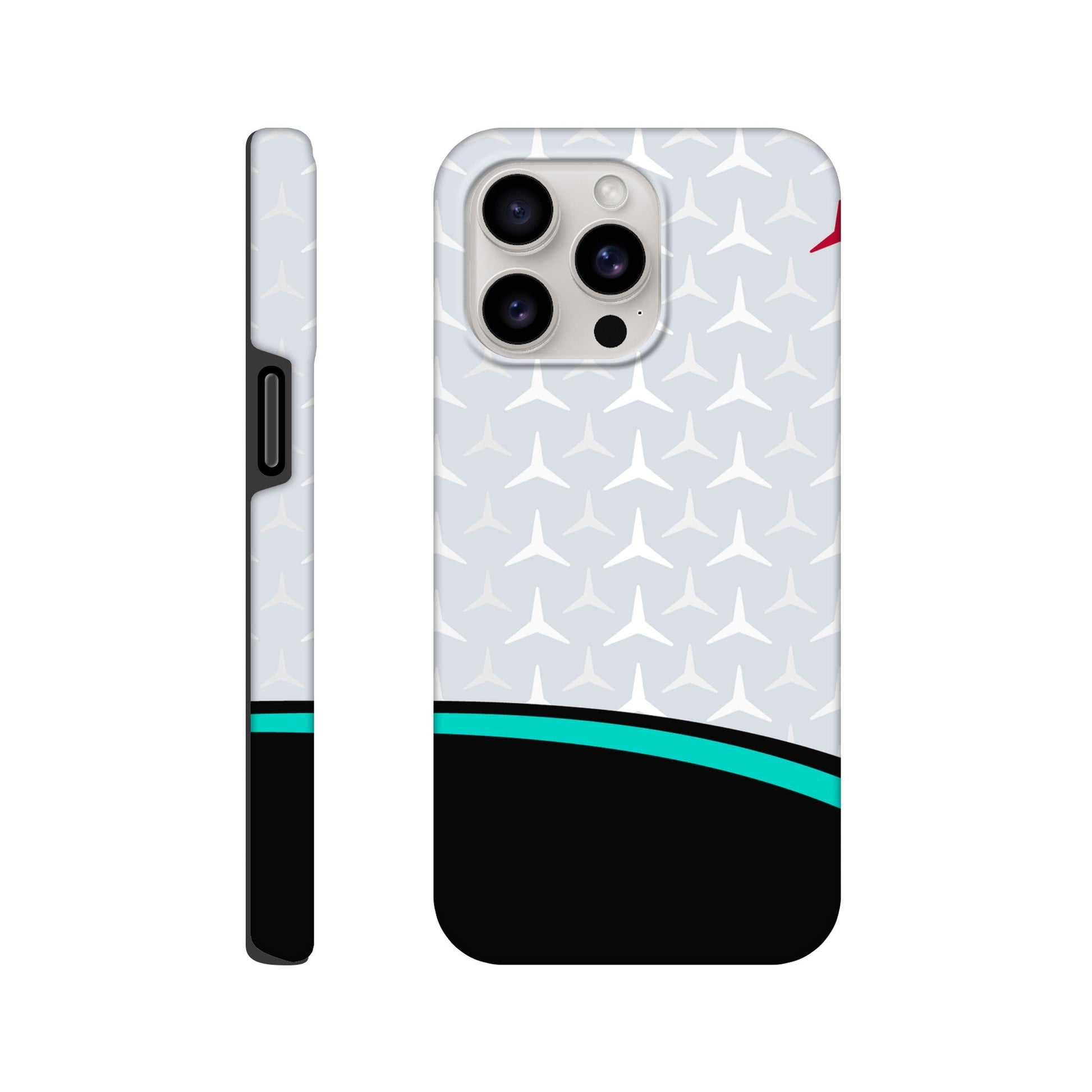 Mercedes-Benz AMG Petronas Formula 1 Team iPhone Case | Formula 1 iPhone Case - The Luxe Case