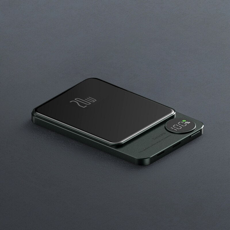 Mini Slim Magsafe Powerbank Magnetic Wireless - The Luxe Case