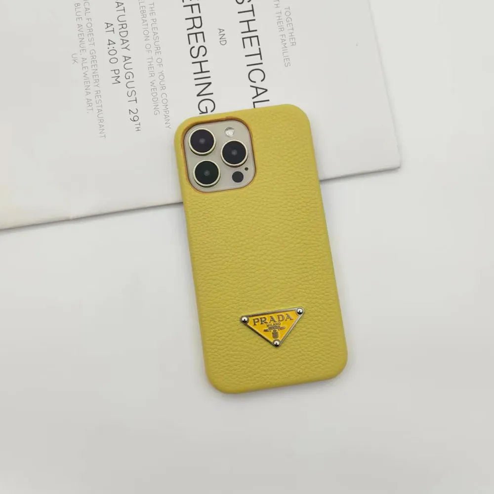 PD Leather iPhone Case - The Luxe Case