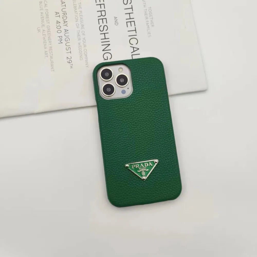 PD Leather iPhone Case - The Luxe Case