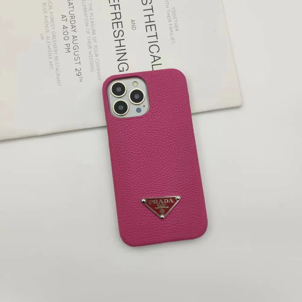 PD Leather iPhone Case - The Luxe Case