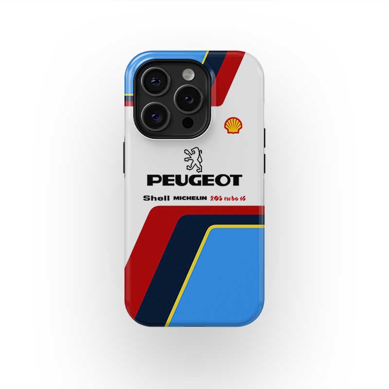 Peugeot 205 T16 Group B Phone Case – Celebrate Rally History - The Luxe Case