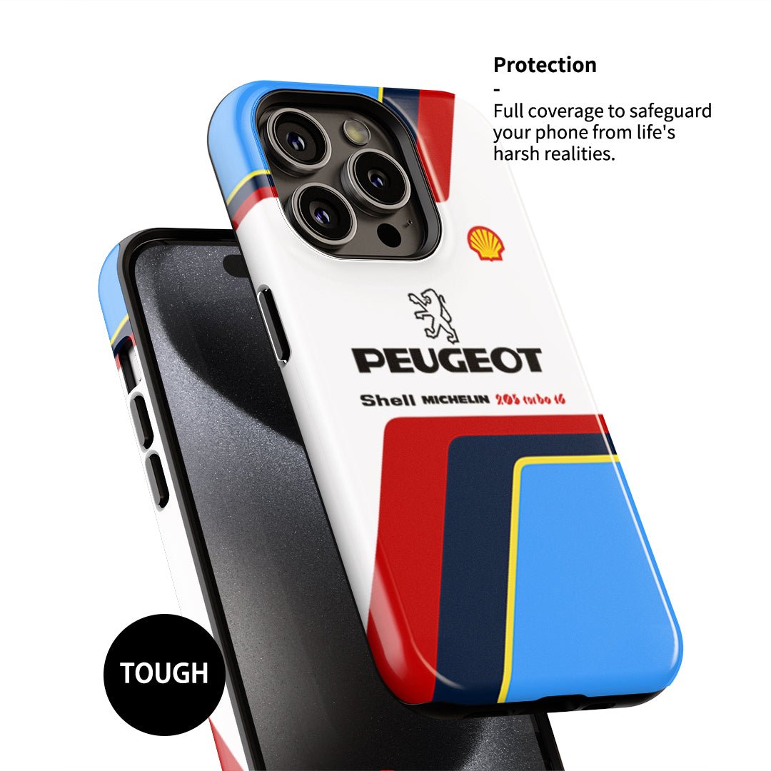 Peugeot 205 T16 Group B Phone Case – Celebrate Rally History - The Luxe Case