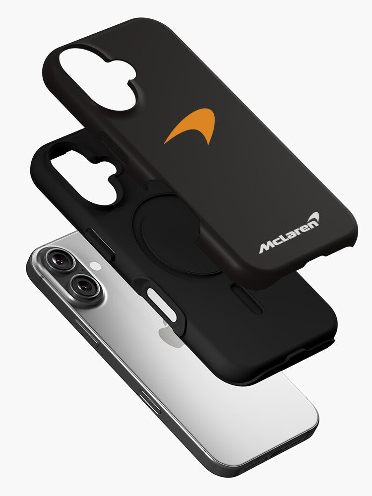 Simple Black McLaren F1 iPhone Case - The Luxe Case